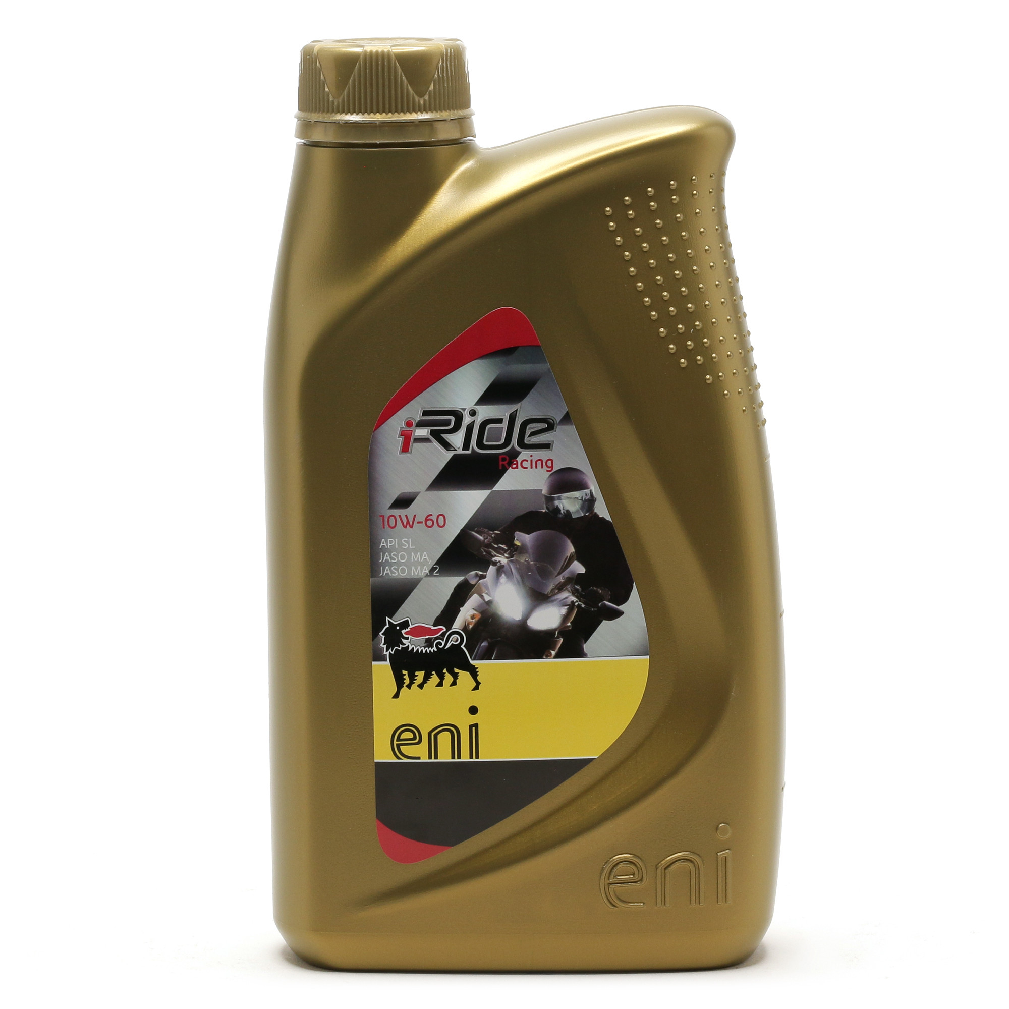 Eni i-Ride Racing 10W-60 synthetisches Motorrad Motoröl 1l Flasche